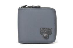 ACTIVE（アクティブ） 防水＆耐久&軽量　アウトドアラウンドファスナー二つ折り財布 「プレリー1957」 NP00210 ネイビー　正面