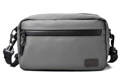 ACTIVE（アクティブ） ショルダーバッグ 「プレリー1957」 NP00810 グレー　正面