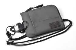 ACTIVE（アクティブ） 防水＆耐久&軽量　ネックストラップ付マルチケース 「プレリー1957」 NP00960 グレー　正面