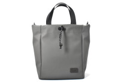 ACTIVE（アクティブ） 防水＆耐久＆軽量　2WAY巾着バッグ 「プレリー1957」 NP01210 グレー　正面