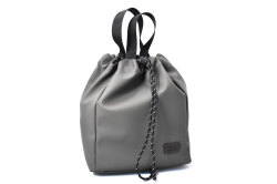 ACTIVE（アクティブ） 防水＆耐久＆軽量　2WAY巾着バッグ 「プレリー1957」 NP01210 グレー　正面