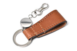 Gadget（ガジェット）　リール付キーホルダー　「プレリー1957」　NP43425　ブラウン　裏面