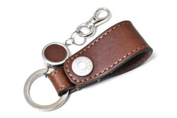 Gadget（ガジェット）　リール付キーホルダー　「プレリー1957」　NP43425　ダークブラウン　正面