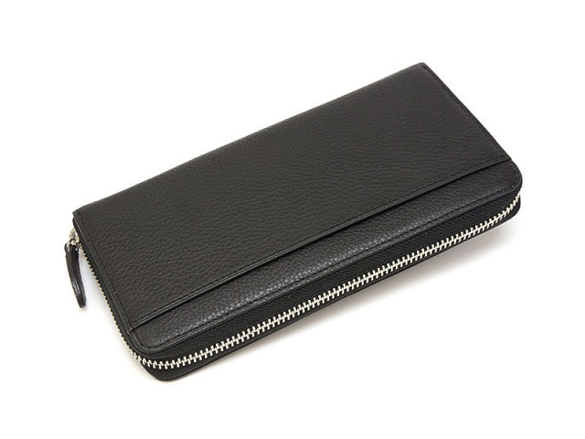 il nesso(イルネッソ) ラウンドファスナー長財布 「プレリー1957」 NP02014 クロ 裏面