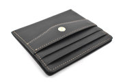 オックスフォード　コンパクト財布 「ゴールドファイル」 GP12112　ブラック　正面