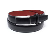 コードバン　ベルト スライドバックル式　「プレリーギンザ」　NB15421　クロ　正面