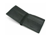 BabySkinKip （ベビースキンキップ） 二つ折り財布（小銭入れなし） 「プレリー1957」 NP19211　グリーン　内作り