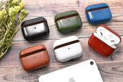 AirPods Pro Leathercase KICS（エアーポッツプロ　レザーケース） 「プレリーギンザ」 NP71398　イメージ画像