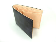 Patine（パティーヌ） 二つ折り財布（小銭入れあり）　「プレリーギンザ」 NP76220　クロ　内作り