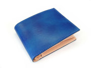 Patine（パティーヌ） 二つ折り財布（小銭入れあり）　「プレリーギンザ」 NP76220　ブルー　正面