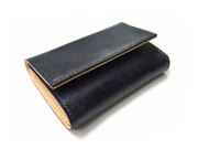 Patine（パティーヌ） 三つ折り財布（コンパクト財布） 「プレリーギンザ」 NP76316　クロ　正面