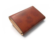 Patine（パティーヌ） 三つ折り財布（コンパクト財布） 「プレリーギンザ」 NP76316　チャ　裏面