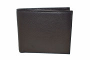 Glove high soft leather（グローブハイソフトレザー） 二つ折り財布（小銭入れあり）「プレリーギンザ」　NPM4118　クロ　正面