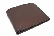 Glove high soft leather（グローブハイソフトレザー） 二つ折り財布（小銭入れあり）「プレリーギンザ」　NPM4118　チョコ　裏面