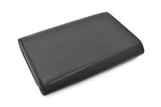 Glove high soft leather（グローブハイソフトレザー） 三つ折り財布（小銭入れあり）　「プレリーギンザ」　NPM4213　クロ　裏面