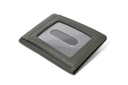 ItalianDeerskin (イタリアンディア) パスケース 「プレリー1957」 NP17570 カーキ 裏面