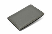ItalianDeerskin (イタリアンディア) パスケース 「プレリー1957」 NP17570 カーキ 正面