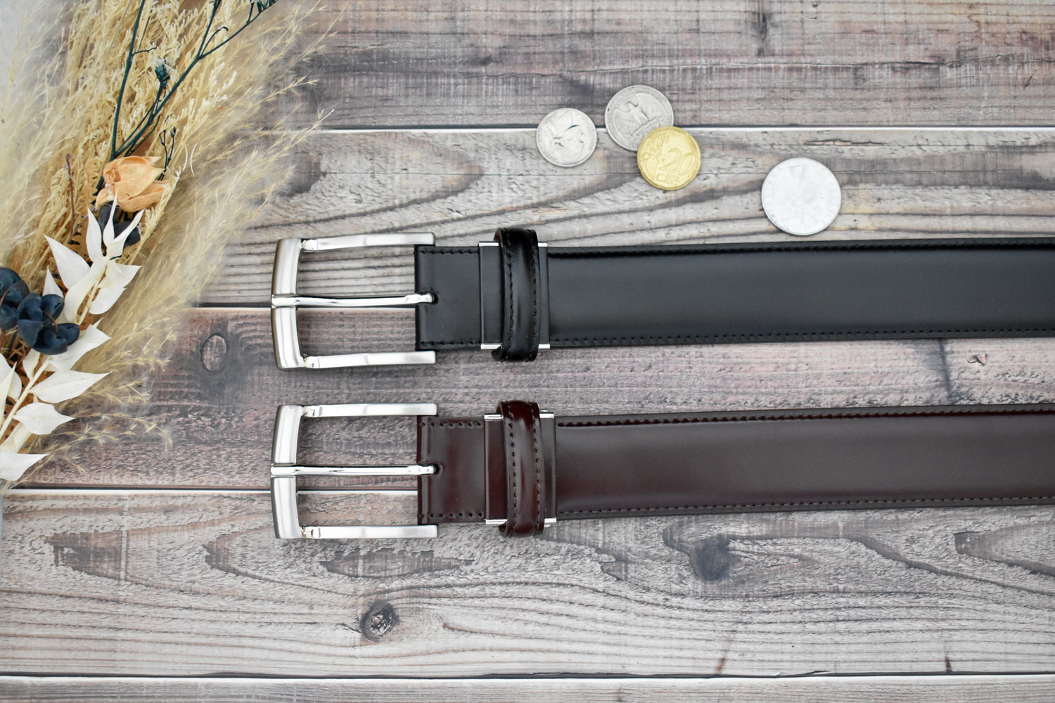 コードバン　ベルト　「プレリーギンザ」　イメージ画像