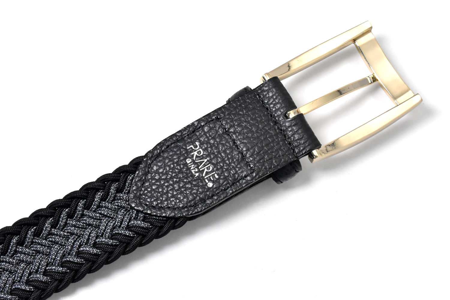 ストレッチゴムメッシュ メンズベルト 35mm幅広 「プレリーギンザ 」 NB90812　商品特徴