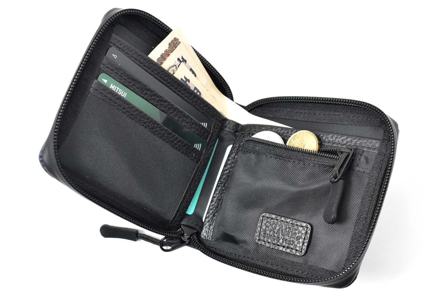 ACTIVE（アクティブ） 防水＆耐久&軽量　アウトドアラウンドファスナー二つ折り財布 「プレリー1957」 NP00210 商品特徴