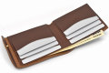 ミニマルクラシック　二つ折り財布（小銭入れなし） 「プレリーギンザ」　NP59117　イメージ画像